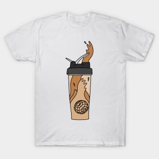 Chocolate Protein Shake Shaker T-Shirt